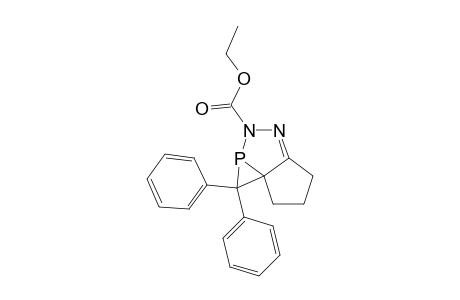 4-ETHOXYLCARBONYL-4,5-DIAZA-2,2-DIPHENYL-3-PHOSPHA-TRICYCLO-[4.3.0.0(1,3)]-NON-5-ENE