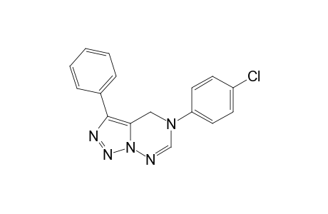 5-p-CHLORO-PHENYL-3-PHENYL-4,5-DIHYDRO-8H-[1,2,3]-TRIAZOLO-[5,1-F]-[1,2,4]-TRIAZINE