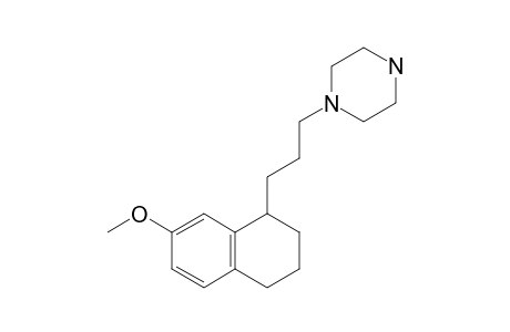 1-[3-(7-Methoxy-1,2,3,4-tetrahydronaphthalen-1-yl)propyl]piperazine