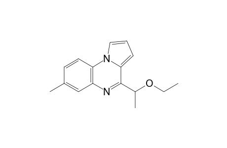 4-(1-Ethoxyethyl)-7-methylpyrrolo[1,2-a]quinoxaline