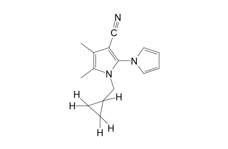 1'-(cyclopropylmethyl)-4',5'-dimethyl[1,2'-bipyrrole]-3'-carbonitrile