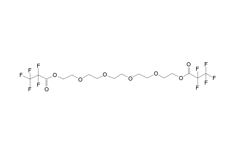 2-[2-[2-[2-[2-(2,2,3,3,3-Pentafluoropropanoyl)oxyethoxy]ethoxy]ethoxy]ethoxy]ethyl 2,2,3,3,3-pentafluoropropanoate