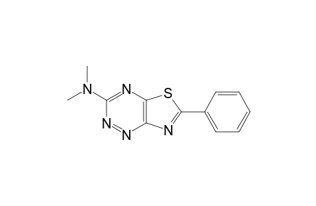 Thiazolo[5,4-e]-1,2,4-triazin-3-amine, N,N-dimethyl-6-phenyl-