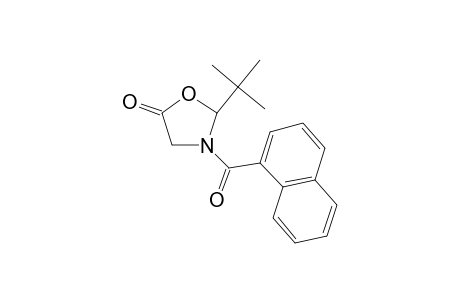 5-Oxazolidinone, 2-(1,1-dimethylethyl)-3-(1-naphthalenecarbonyl)-, (.+-.)-