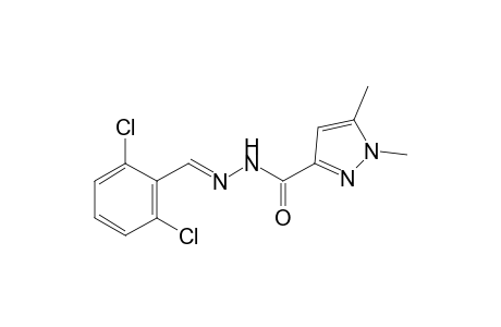 1,5-dimethylpyrazole-3-carboxylic acid, (2,6-dichlorobenzylidene)hydrazide