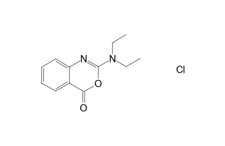 2-(Diethylamino)-4H-3,1-benzoxazin-4-one hydrochloride