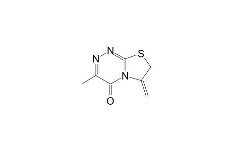 3-Methyl-6-methylene-4-thiazolo[2,3-c][1,2,4]triazinone