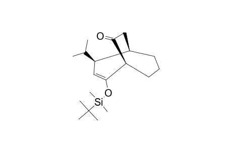 2-(TERT.-BUTYLDIMETHYLSILOXY)-4-ISOPROPYLBICYCLO-[3.3.2]-DEC-2-EN-9-ONE