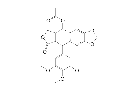 Picropodophyllin acetate