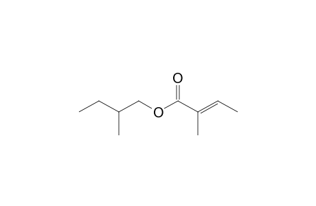 2-Butenoic acid, 2-methyl-, 2-methylbutyl ester, (E)-