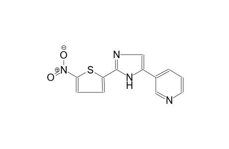 3-[2-(5-nitro-2-thienyl)-1H-imidazol-5-yl]pyridine