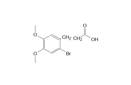 2-bromo-4,5-dimethoxyhydrocinnamic acid