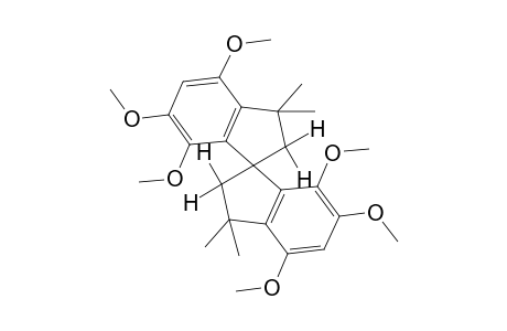 4,4',6,6',7,7'-Hexamethoxy-3,3,3',3'-tetramethyl-1,1'-spirobiindan