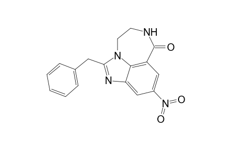 2-Benzyl-9-nitro-5,6-dihydroimidazo[4,5,1-jk][1,4]benzodiazepin-7(4H)-one