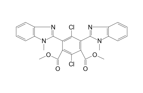 2,5-Dichloro-4,6-bis-(1-methyl-1H-benzoimidazol-2-yl)-isophthalic acid, dimethyl ester