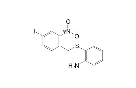 2-((4-Iodo-2-nitrobenzyl)thio)aniline