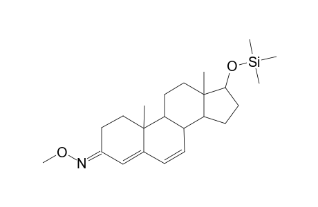 ANDROSTA-4,6-DIENE-17.BETA.-OL-3-ONE(3-O-METHYLOXIME-17.BETA.-TRIMETHYLSILYL ETHER)