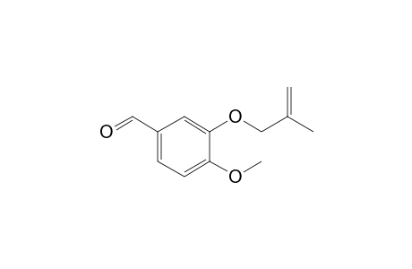 4-methoxy-3-(2-methylprop-2-enoxy)benzaldehyde