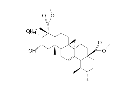 DIMETHYL 2alpha,3alpha,24-TRIHYDROXYURS-12-EN-23,28-DIOATE