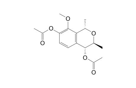 (1S,3S,4R )-4,7-Diacetoxy-8-methoxy-1,3-dimethylisochroman