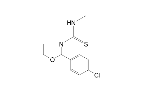 2-(p-chlorophenyl)-N-methylthio-3-oxazolidinecarboxamide