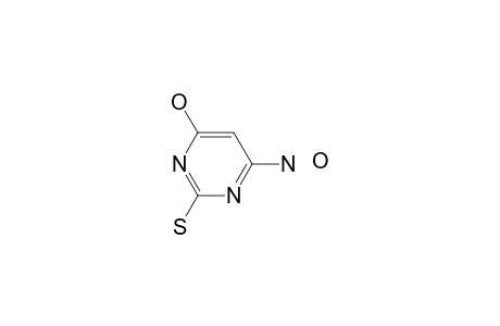 6-Amino-2-sulfanyl-4-pyrimidinol hydrate