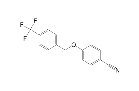 p-{[p-(trifluoromrthyl)benzyl]oxy}benzonitrile