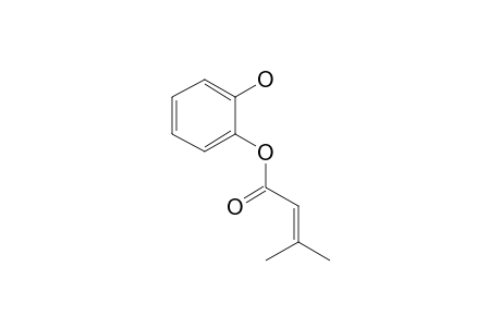 1,2-Benzenediol, o-(3-methylbut-2-enoyl)-