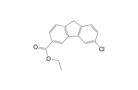 Ethyl 6-chloro-9H-fluorene-3-carboxylate