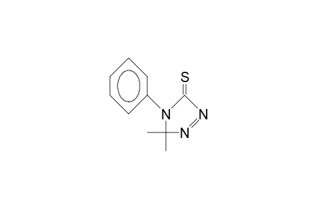 4-Phenyl-5,5-dimethyl-1,2,4-(4H)-triazole-3(5H)-thione