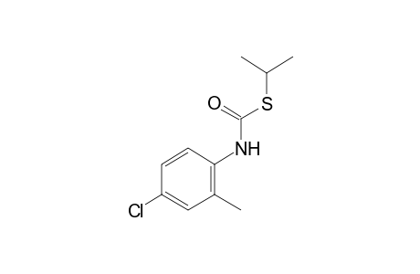 4-chloro-2-methylthiocarbanilic acid, S-isopropyl ester