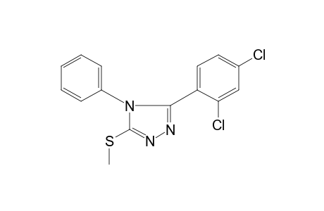 3-(2,4-dichlorophenyl)-5-(methylthio)-4-phenyl-4H-1,2,4-triazole