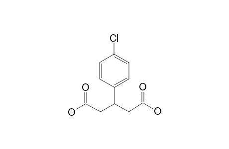 Pentanedioic acid, 3-(4-chlorophenyl)-