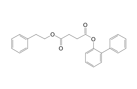 Succinic acid, phenethyl 2-biphenyl ester