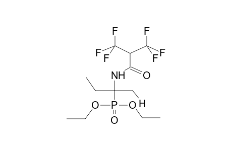 O,O-DIETHYL-2-(N-ALPHA-HYDROHEXAFLUOROISOBUTYRYLAMINO)BUT-2-YLPHOSPHONATE