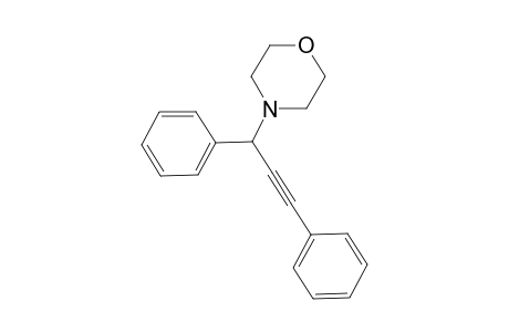4-(1,3-Diphenylprop-2-yn-1-yl)morpholine