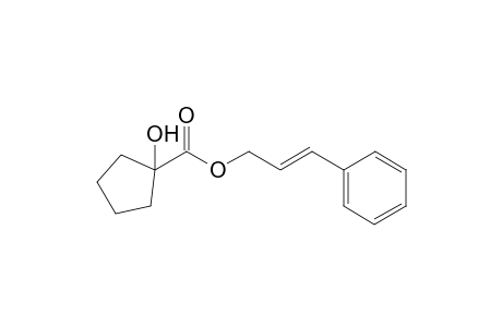 (trans)-Phenylallyl 1-hydroxycyclopentanecarboxylate