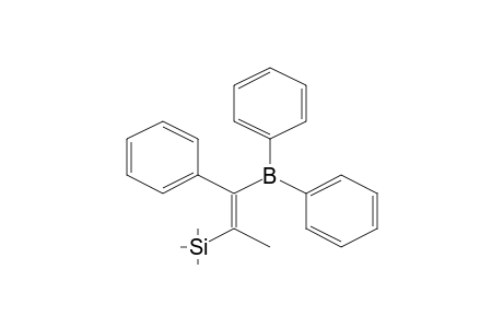 Propene, 1-phenyl-1-diphenylboryl-2-trimethylsilyl-