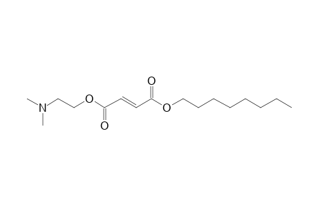 Fumaric acid, 2-dimethylaminoethyl octyl ester