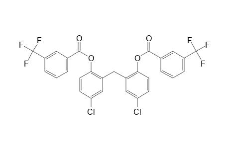 Dichlorophen, o,o'-di(3-trifluoromethylbenzoyl)-