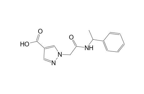 1H-pyrazole-4-carboxylic acid, 1-[2-oxo-2-[(1-phenylethyl)amino]ethyl]-