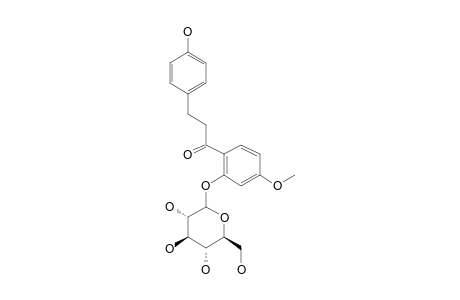 2'-GLUCOPYRANOSYL-4-HYDROXY-4'-METHOXY-DIHYDROCHALCONE