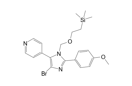 1-SEM-2-(4-methoxyphenyl)-4-bromo-5-pyridylimidazole