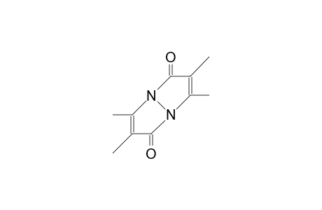 3,4,7,8-Tetramethyl-1,5-diaza-bicyclo(3.3.0)octa-3,7-dien-2,6-dione