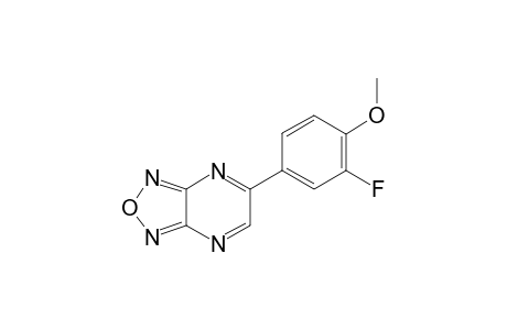 5-(3-Fluoro-4-methoxyphenyl)[1,2,5]oxadiazolo[3,4-b]pyrazine