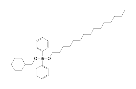 Silane, diphenylcyclohexylmethoxypentadecyloxy-