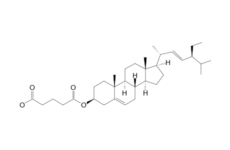 5-OXO-5-[(3-BETA,22E)-STIGMASTA-5,22-DIEN-3-YLOXY]-PENTANOIC-ACID