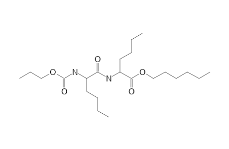 L-Norleucyl-L-norleucine, N-propoxycarbonyl-, hexyl ester