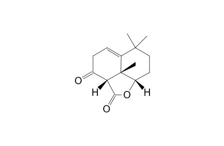 (2a.beta.,8a.beta.,8b.beta.)-2.alpha.,3,4,6,7,8,8a,8b-octahydro-3-oxo-6,6,8b-trimethyl-2H-naphtho[1,8-bc]furan-2-one