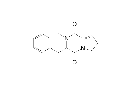 3-(benzyl)-2-methyl-6,7-dihydro-3H-pyrrolo[2,1-f]pyrazine-1,4-quinone